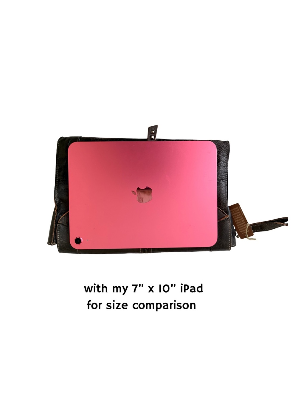 NWT BED|STU Leather Clutch with Wrist Strap - Picture 8 of 11